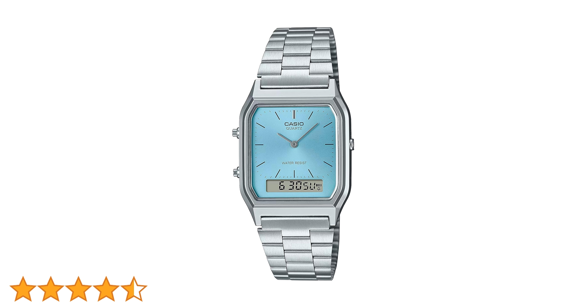 Amazon.co.jp: [カシオ] CASIO アナデジ ANA-DIGI クオーツ 腕時計